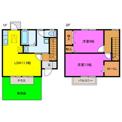 エクセレントの物件間取画像